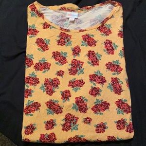 EUC Lularoe rose irma size S